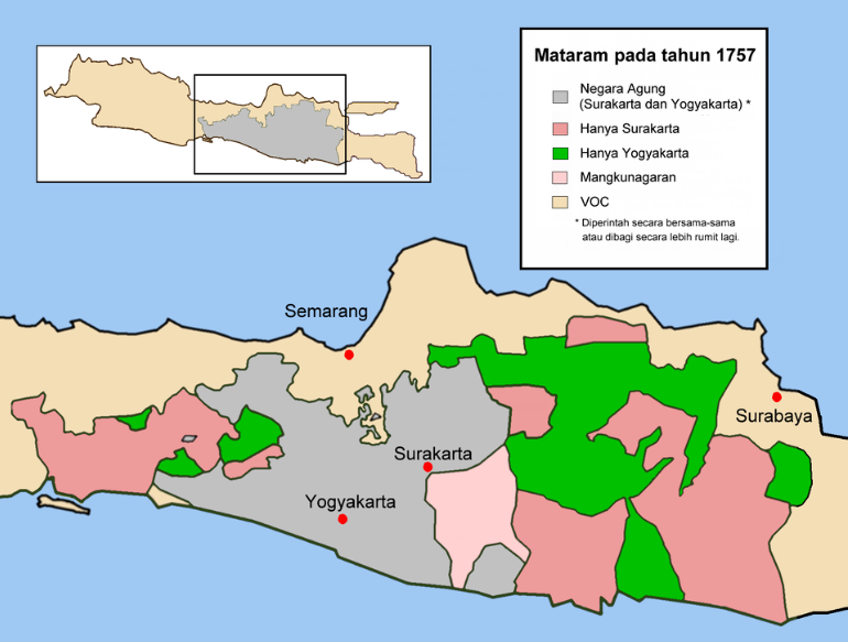 Sejarah Pecahnya Mataram Islam: Antara Perebutan Takhta dan Politik Campur Tangan VOC